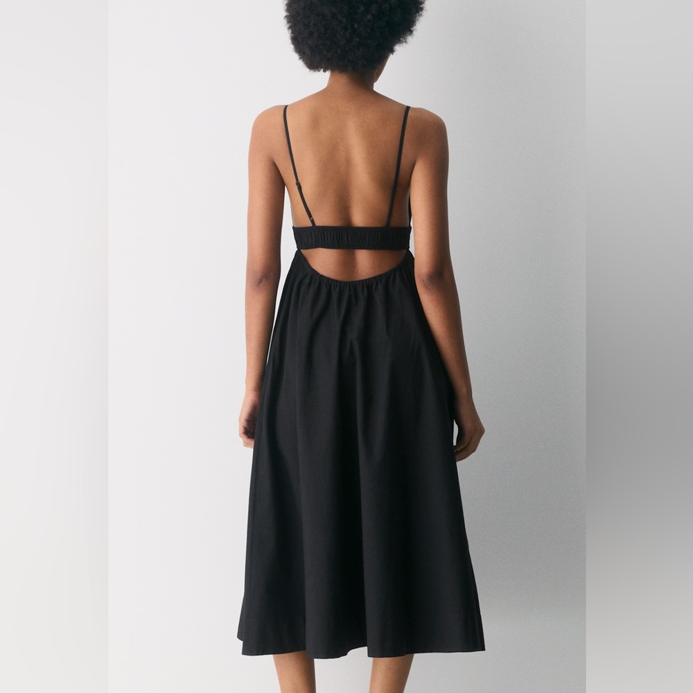 Aritzia Encourage Poplin Dress - Picture 3 of 8